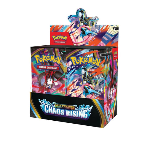 2026 Pokémon Mega Evolution Chaos Rising Booster Box