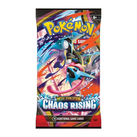 2026 Pokémon Mega Evolution Chaos Rising Half Booster Box