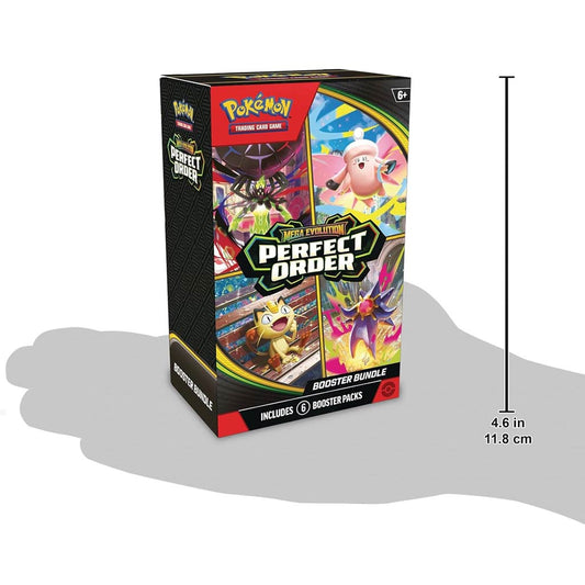 2026 Pokémon Mega Evolution Perfect Order Booster Bundle