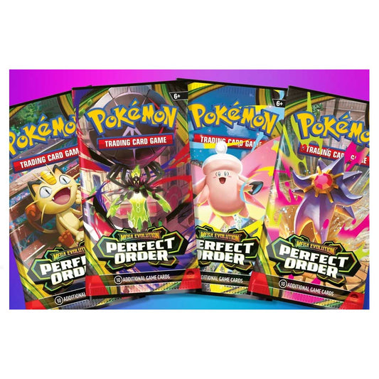 2026 Pokémon Mega Evolution Perfect Order Booster Bundle