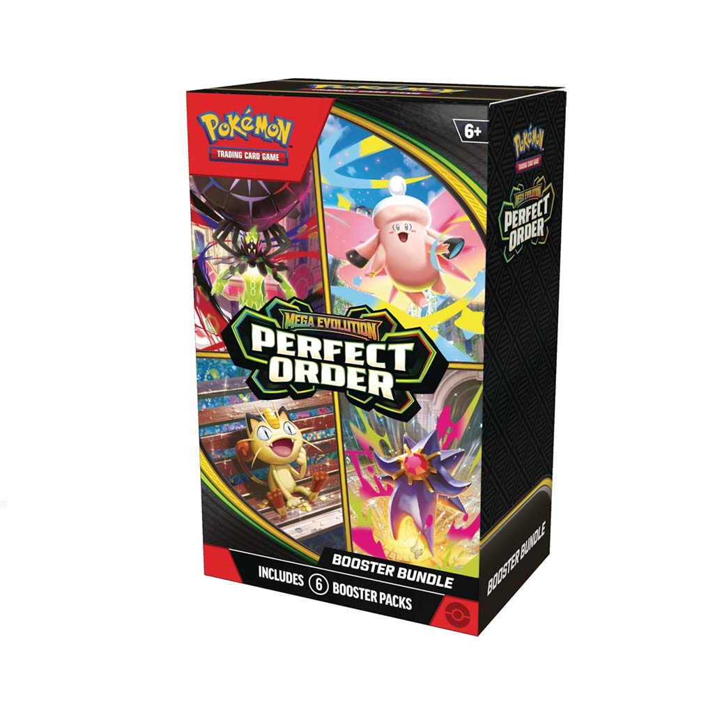 2026 Pokémon Mega Evolution Perfect Order Booster Bundle