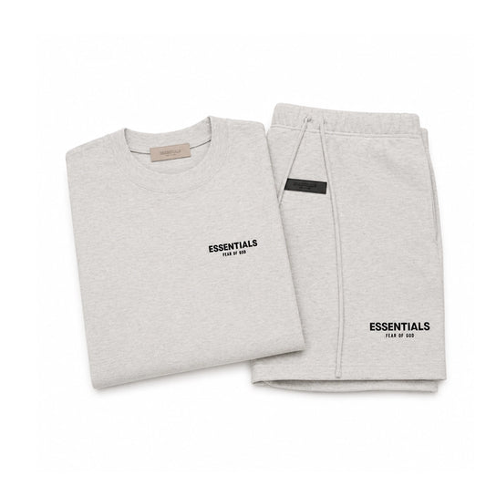 Fear of God Essentials T-Shirt & Sweatshort Set