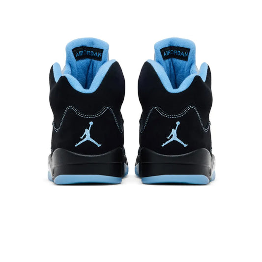 Jordan 5 Retro Black University Blue