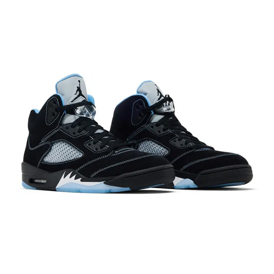 Jordan 5 Retro Black University Blue