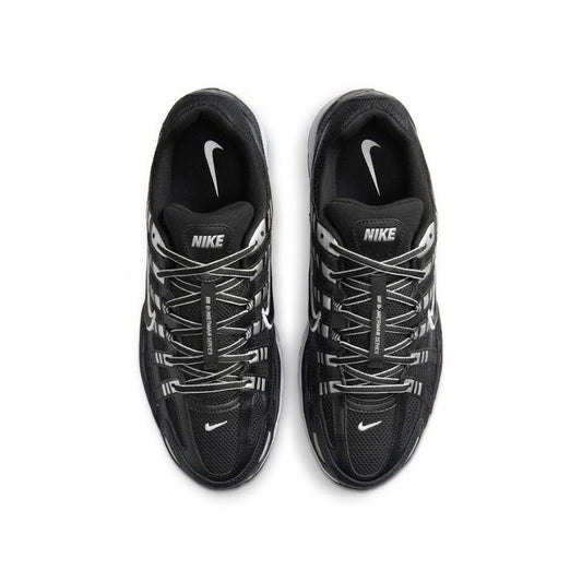 Nike P-6000 Black White Metallic Silver