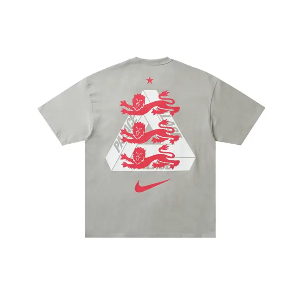Palace x Nike England T-shirt Pewter Grey