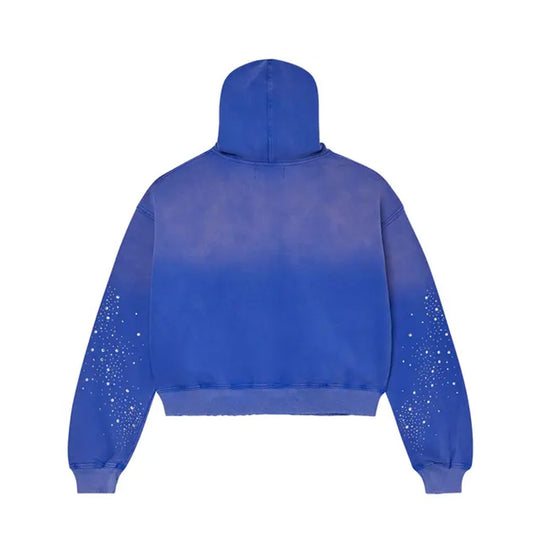 Vale Forever Classico Zip Up Hoodie Sapphire