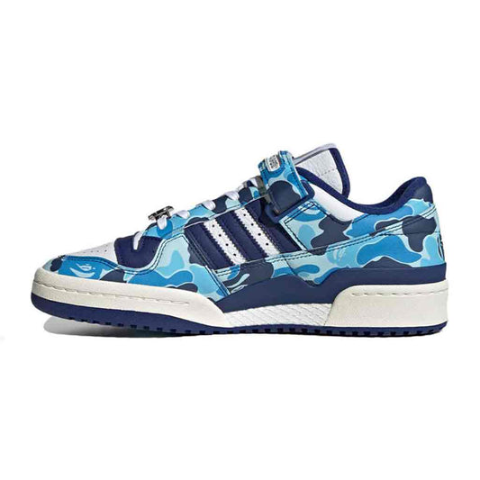 adidas Forum 84 Low Bape 30th Anniversary 'Blue Camo'