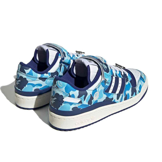 adidas Forum 84 Low Bape 30th Anniversary 'Blue Camo'