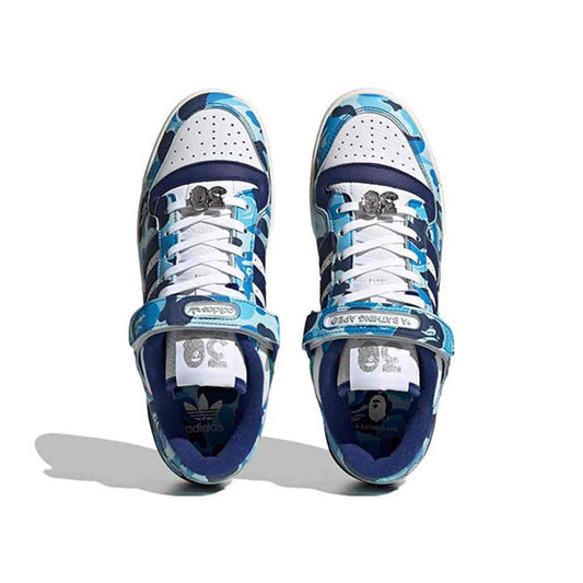 adidas Forum 84 Low Bape 30th Anniversary 'Blue Camo'
