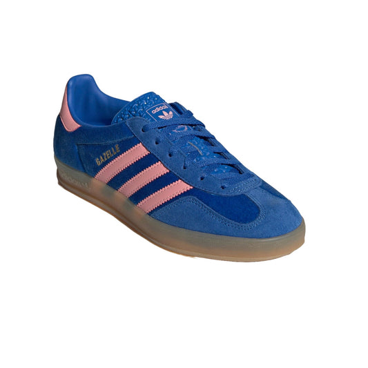 adidas Gazelle Indoor Blue Semi Pink Velvet W