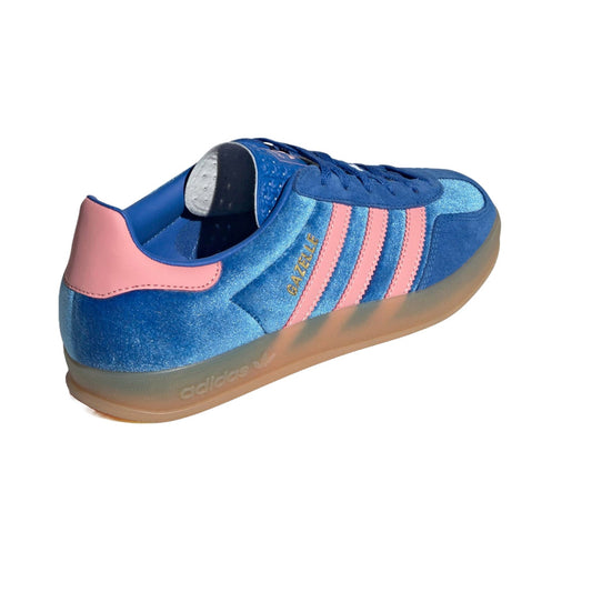 adidas Gazelle Indoor Blue Semi Pink Velvet W