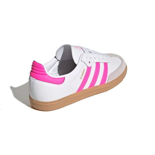 adidas Samba OG Cloud White Lucid Pink Gum GS