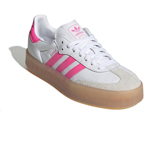 adidas Sambae White Off White Lucid Pink W