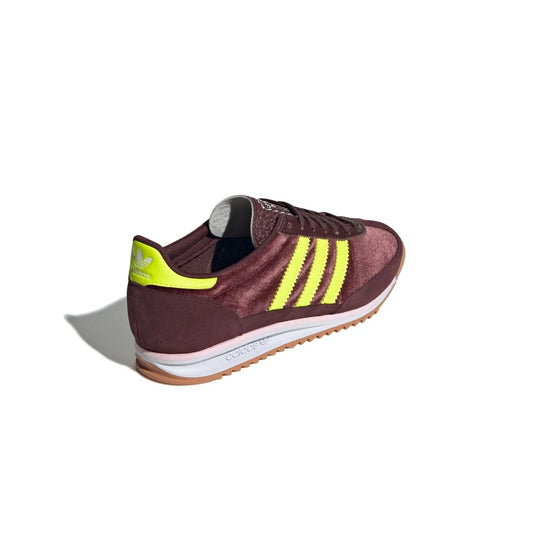 adidas SL72 OG Aurora Ruby Solar Yellow Velvet W