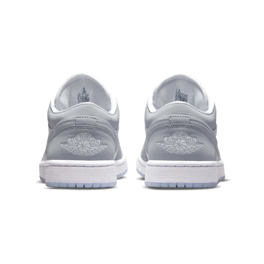 Air Jordan 1 Low White Wolf Grey Women - 4