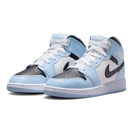 Air Jordan 1 Mid Ice Blue GS
