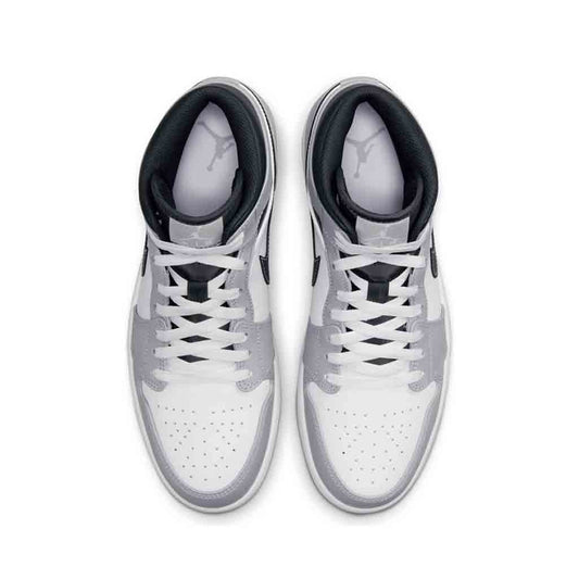 Air Jordan 1 Mid Light Smoke Grey Anthracite