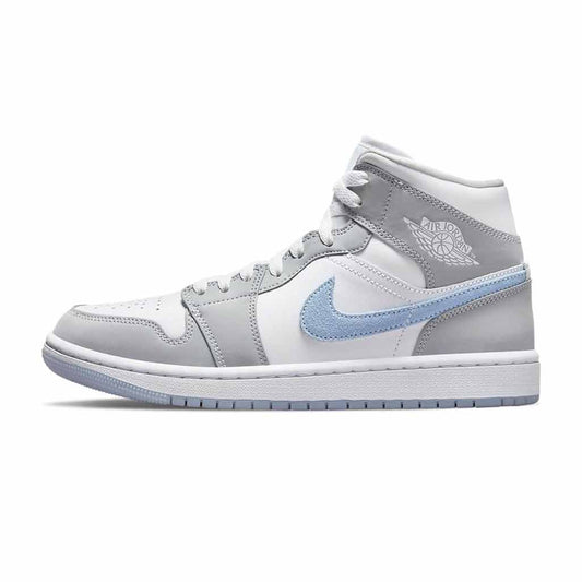 Air Jordan 1 Mid Wolf Grey Aluminum W