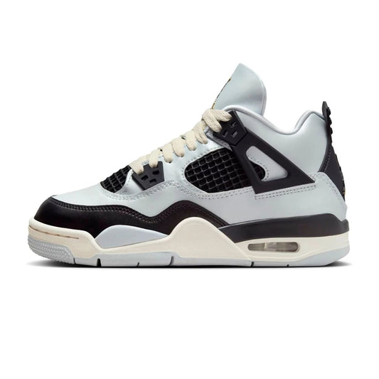 Air Jordan 4 Retro Platinum Gold Grade School - 1