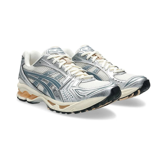 ASICS Gel-Kayano 14 Birch Silver Teal Gold - 2