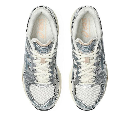 ASICS Gel-Kayano 14 Birch Silver Teal Gold - 5