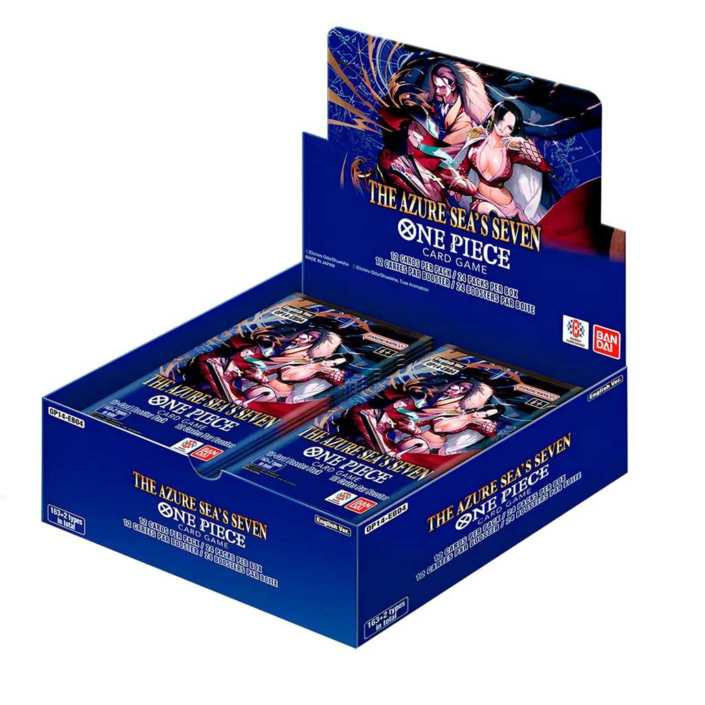 Bandai One Piece The Azure Sea's Seven (OP14-EB04) Booster Box