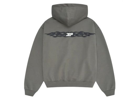 Broken Planet Chaos Hoodie Gunmetal Grey - 3