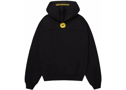 Broken Planet Cosmic Speed Hoodie Midnight Black - 3