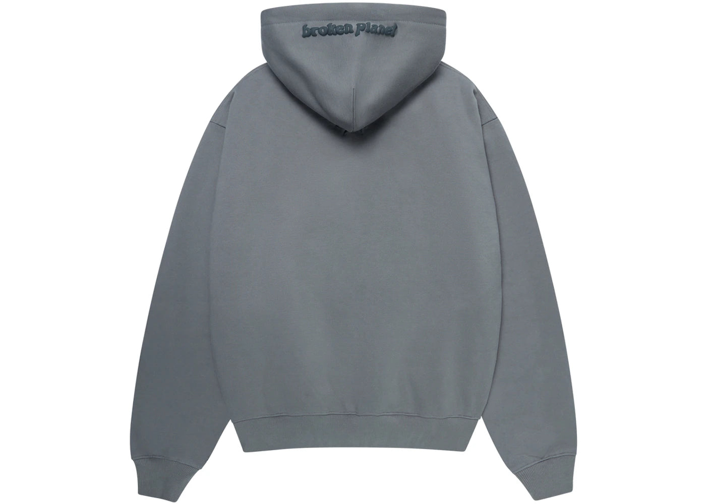 Broken Planet Falling Stars Hoodie Dark Grey - 3