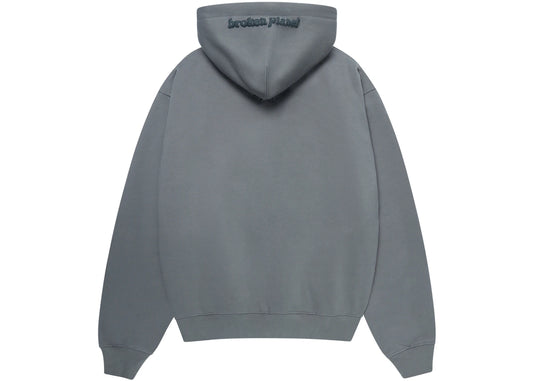 Broken Planet Falling Stars Hoodie Dark Grey - 3