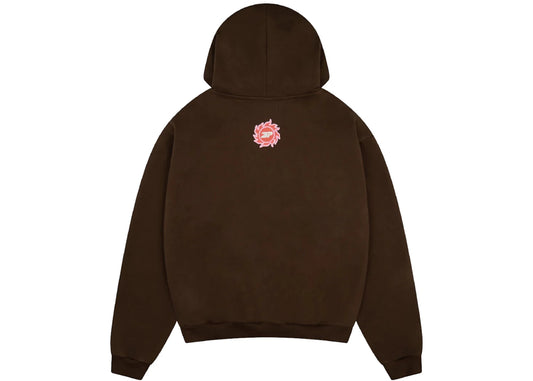 Broken Planet Luv Hoodie Mocha Brown - 3
