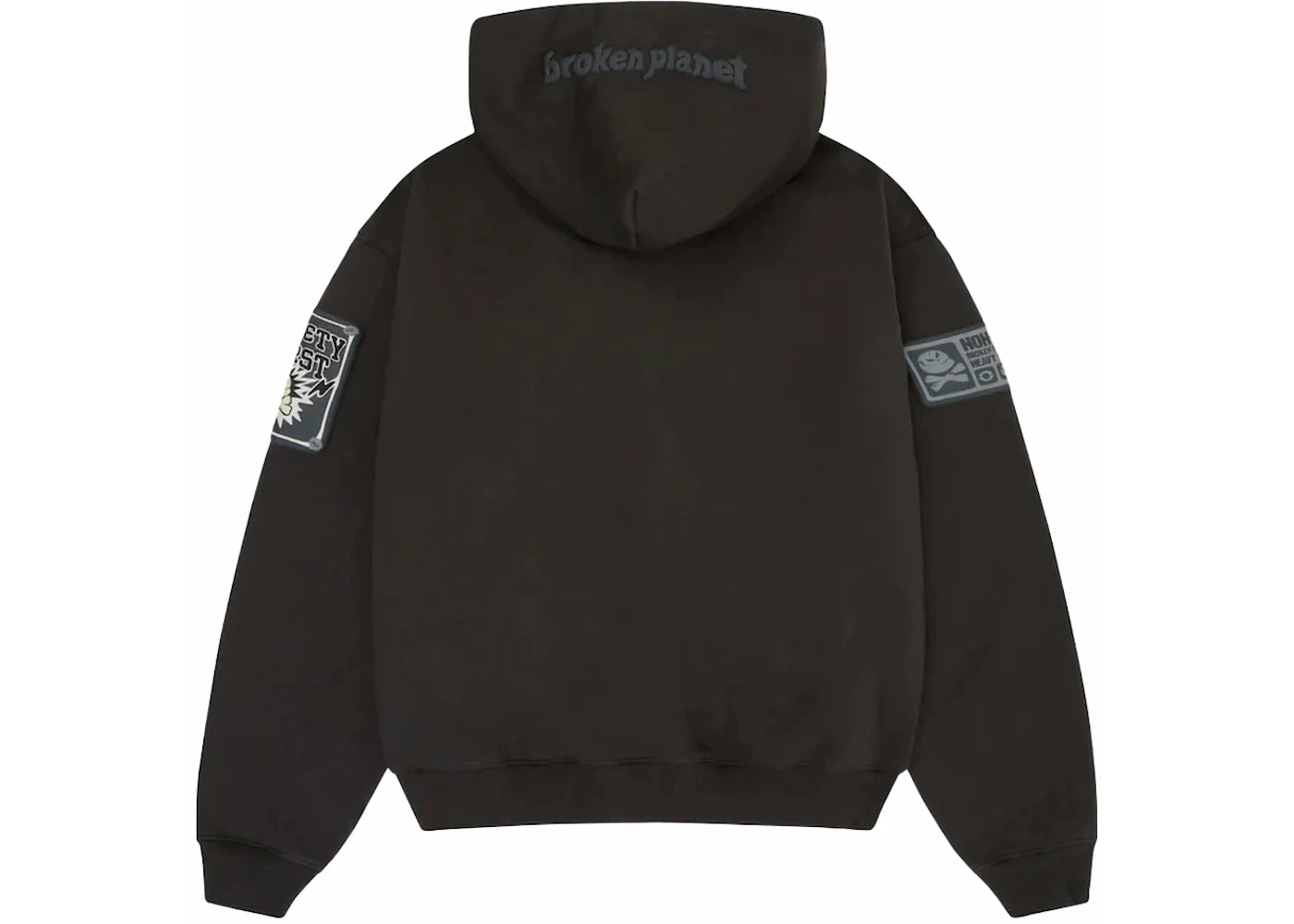 Broken Planet Repair Services Hoodie Soot Black - 3