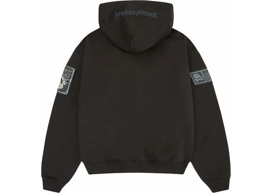Broken Planet Repair Services Hoodie Soot Black - 3