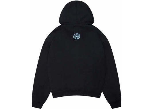 Broken Planet Sky Walking Hoodie Midnight Black - 3