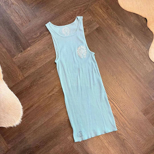 Chrome Hearts Baby Blue Rib Tank Marlowe - 4