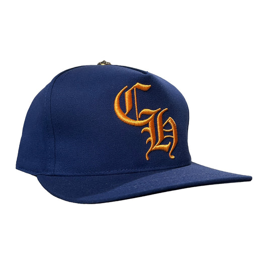 Chrome Hearts Baseball Trucker Hat Blue Gold - 2