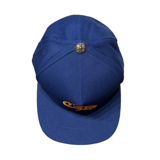 Chrome Hearts Baseball Trucker Hat Blue Gold - 3