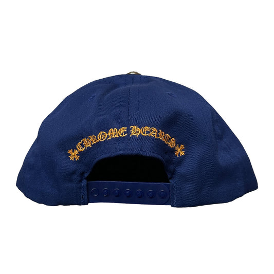 Chrome Hearts Baseball Trucker Hat Blue Gold - 5