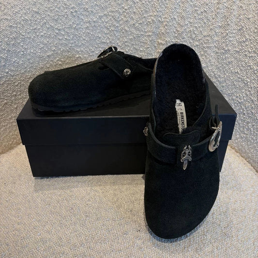 Chrome Hearts Birkenstocks Black Marlowe - 2