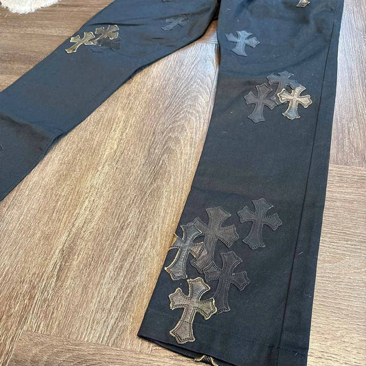 Chrome Hearts Black Camo Jeans 40 Patches - 3