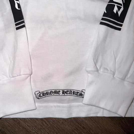 Chrome Hearts Boost L/S T-shirt White - 3