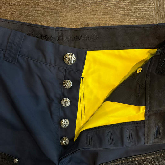 Chrome Hearts Blue Black Carpenter Cargo Shorts