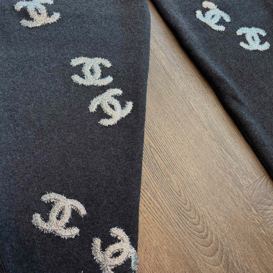 Chrome Hearts Chanel Grey Monogram Sweatpants - 3