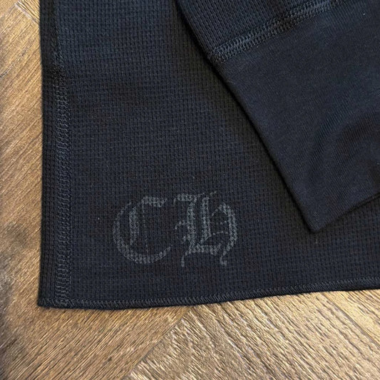 Chrome Hearts Deadly Doll Black Thermal T-Shirt - 3