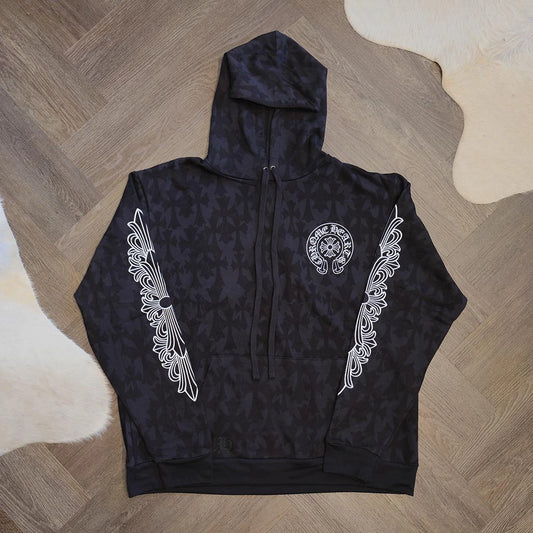 Chrome Hearts Floral Hoodie All Over Print - 1