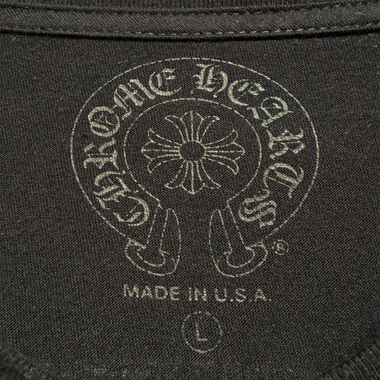 Chrome Hearts Gradient Logo Long Sleeve Black/Yellow - 9