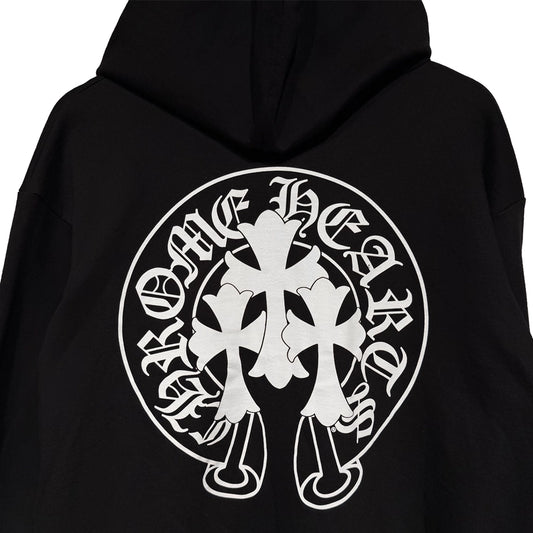 Chrome Hearts dagger zip hoodie black premium cotton UK