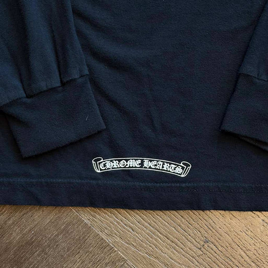 Chrome Hearts Hollywood Triple Cross Thermal Long-Sleeve T-Shirt