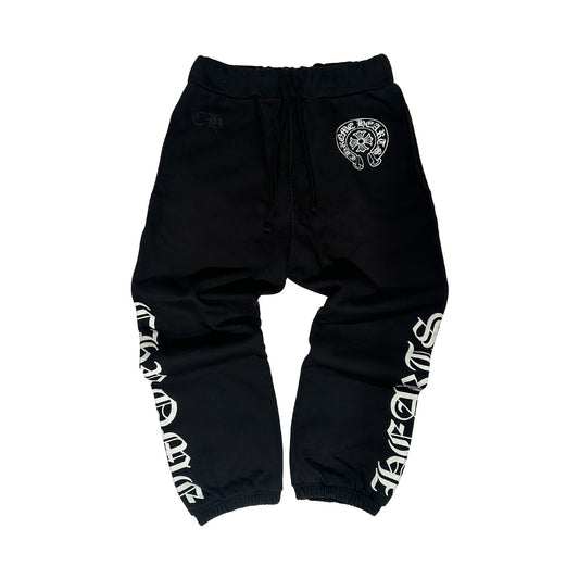 Chrome Hearts Horse Shoe Sweatpants Black - 2